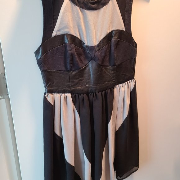 H&M Conscious Collection Faux Leather Dress - Picture 2 of 4